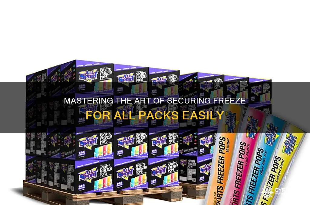 how to get freeze for all packs