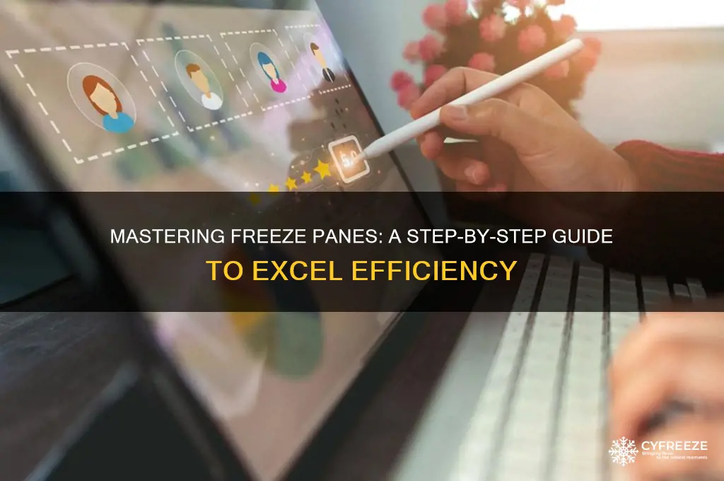 how to get freeze panes to work