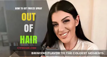 Quick Fix: Removing Freeze Spray from Hair Easily and Safely