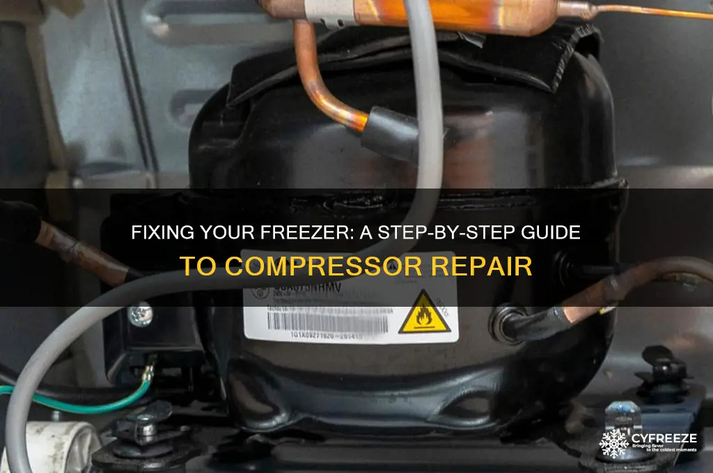 how to get freezer compressor working