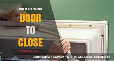 Fixing a Stubborn Freezer Door: Simple Steps to Ensure a Tight Seal