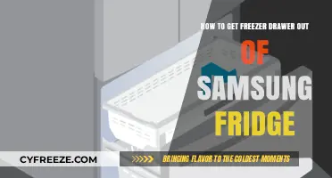 Easy Steps to Remove Freezer Drawer from Samsung Refrigerator