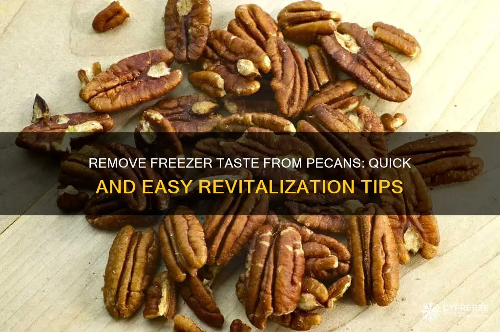 how to get freezer taste out of pecans