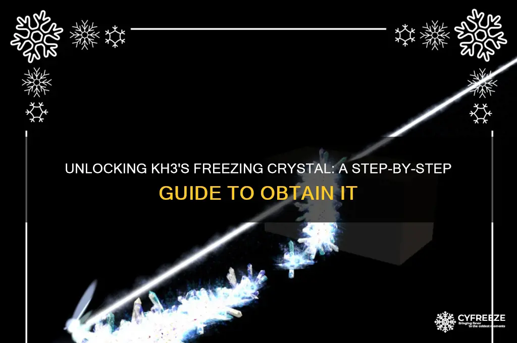how to get freezing crystal kh3