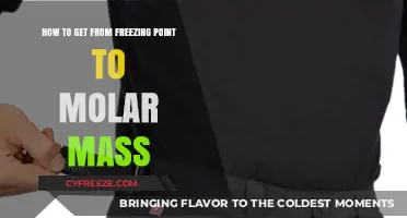 From Freezing Point to Molar Mass: A Step-by-Step Calculation Guide