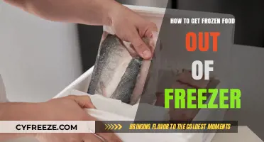 Quick Tips for Safely Removing Frozen Food from Your Freezer