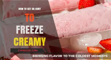 Perfectly Creamy Go-Gurt: Tips for Freezing Without Ice Crystals