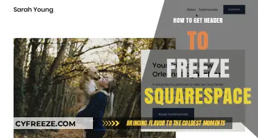Mastering Squarespace: How to Freeze Header for Seamless Navigation