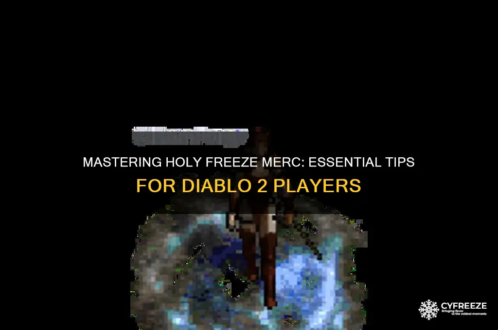 how to get holy freeze merc