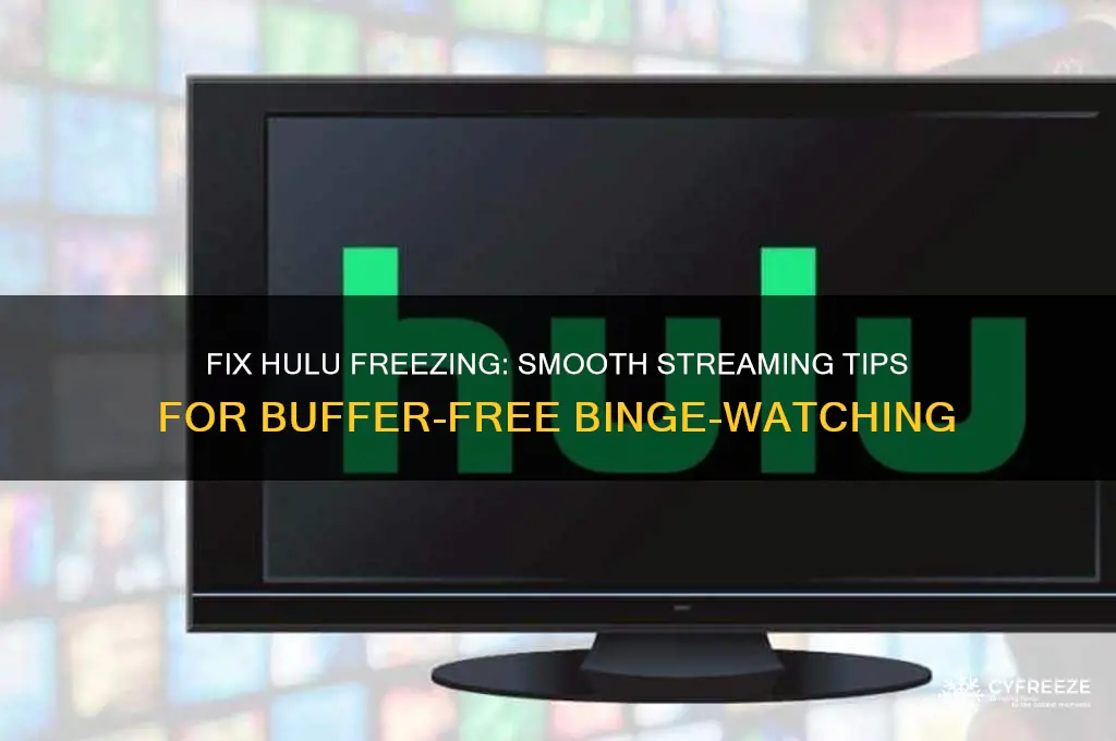 how to get hulu to stop freezing