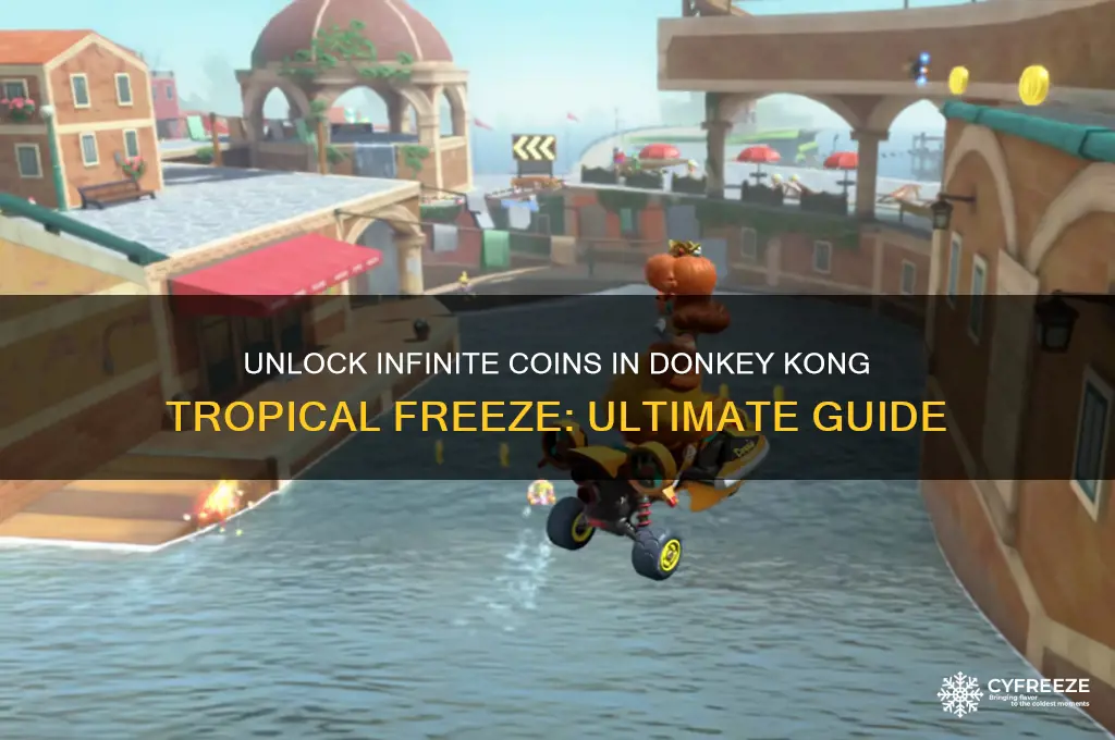 how to get infinite coin in donkey kong tropical freeze