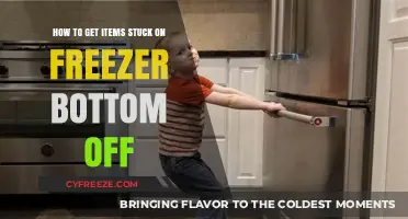 Effortless Fixes: Removing Stuck Items from Your Freezer Bottom