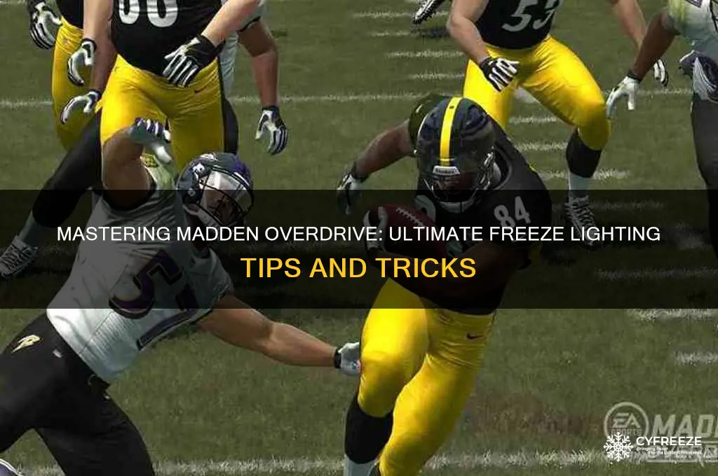 how to get lights in madden overdrive ultimate freeze