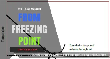 Calculating Molality from Freezing Point Depression: A Simple Guide
