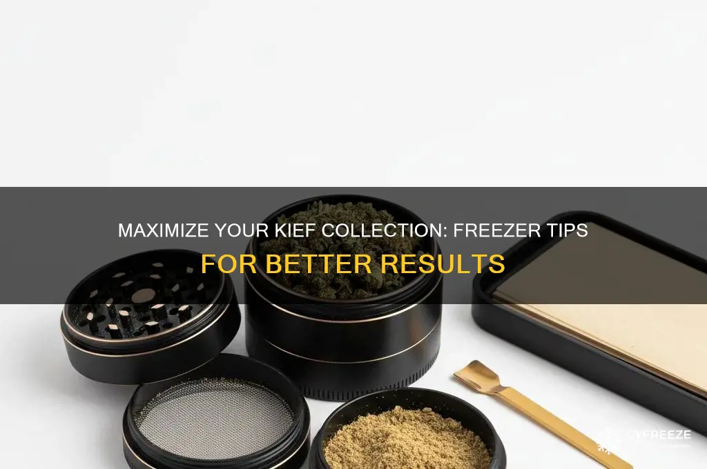 how to get more kief freezer