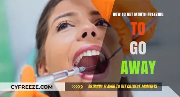 Quick Relief: How to Stop Mouth Freezing Instantly and Safely