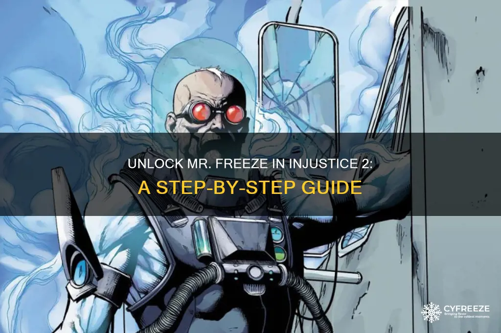how to get mr freeze in injustice 2