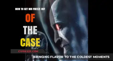Efficiently Removing Mr. Freeze from His Display Case: A Step-by-Step Guide