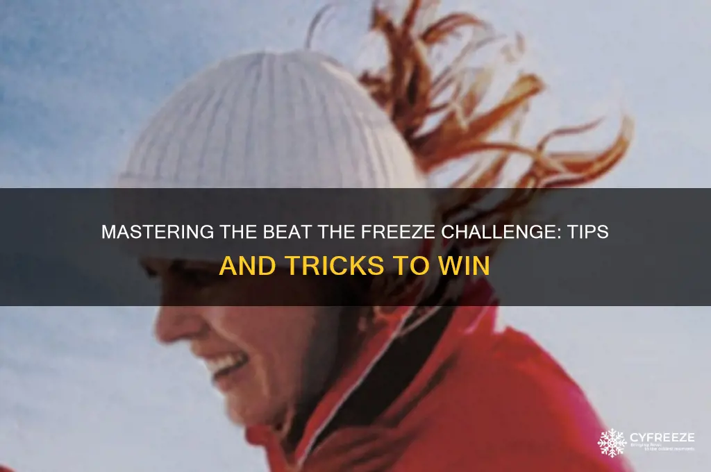 how to get on the beat the freeze challenge