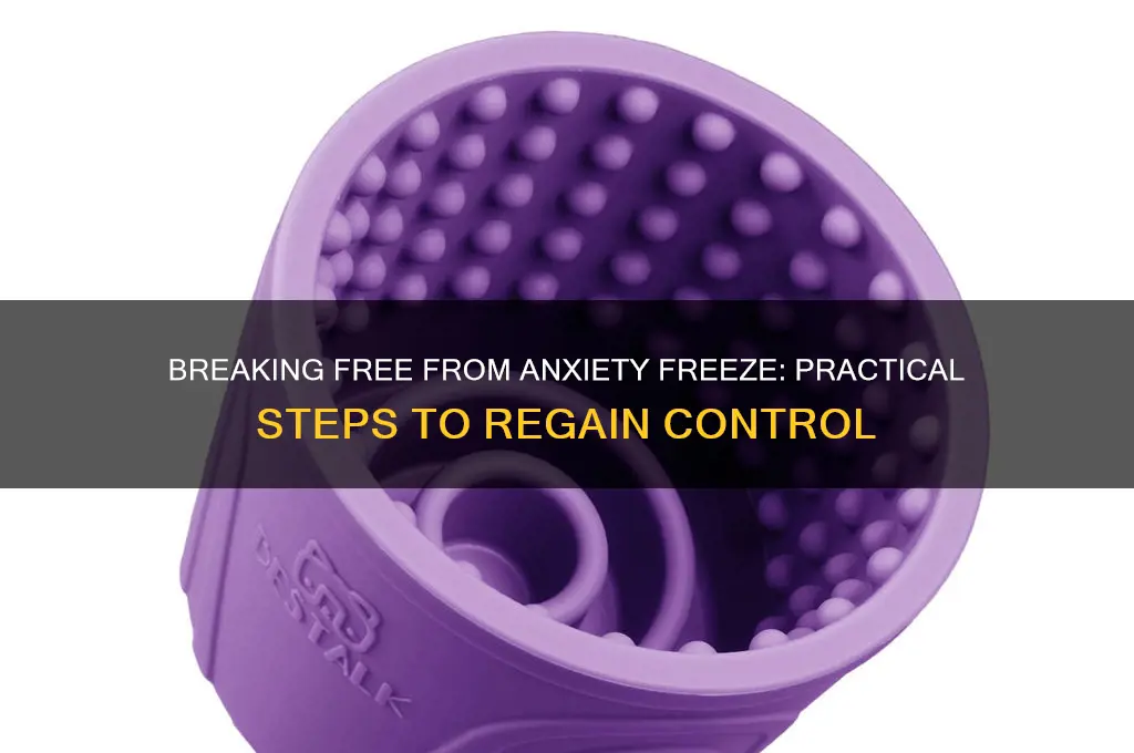 how to get out of anxiety freeze