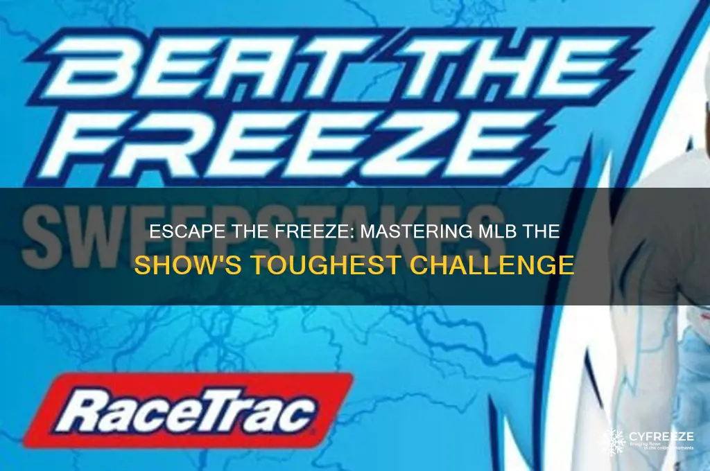 how to get out of freeze off mlb the show