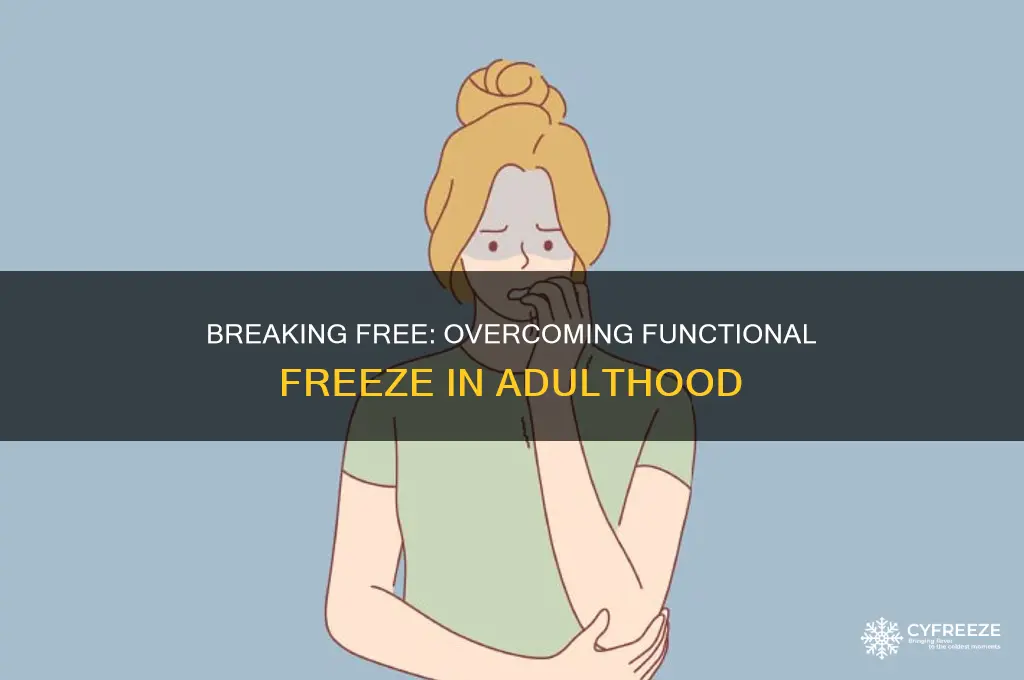 how to get out of functional freeze in adults