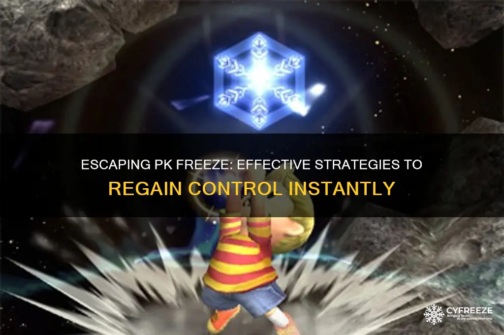 how to get out of pk freeze