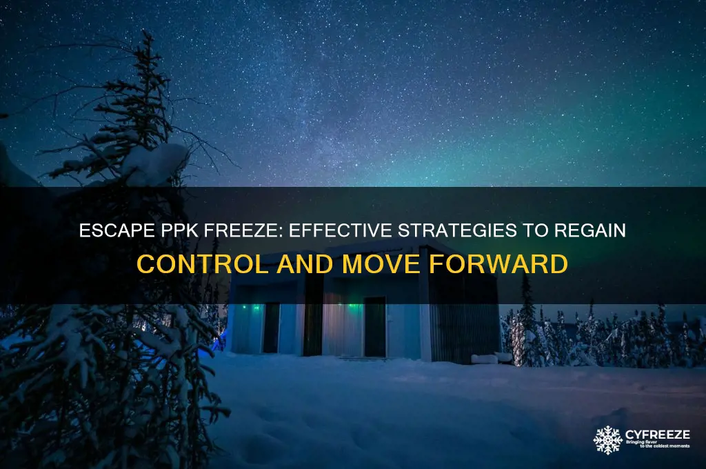 how to get out of ppk freeze