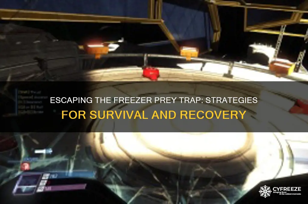 how to get out of the freezer prey