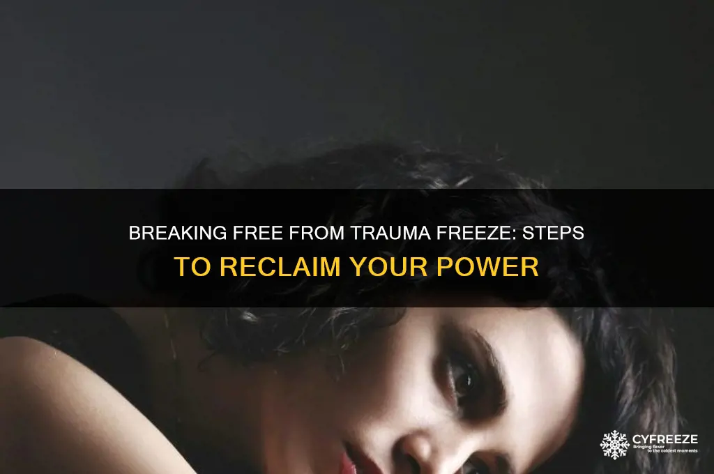how to get out of trauma freeze
