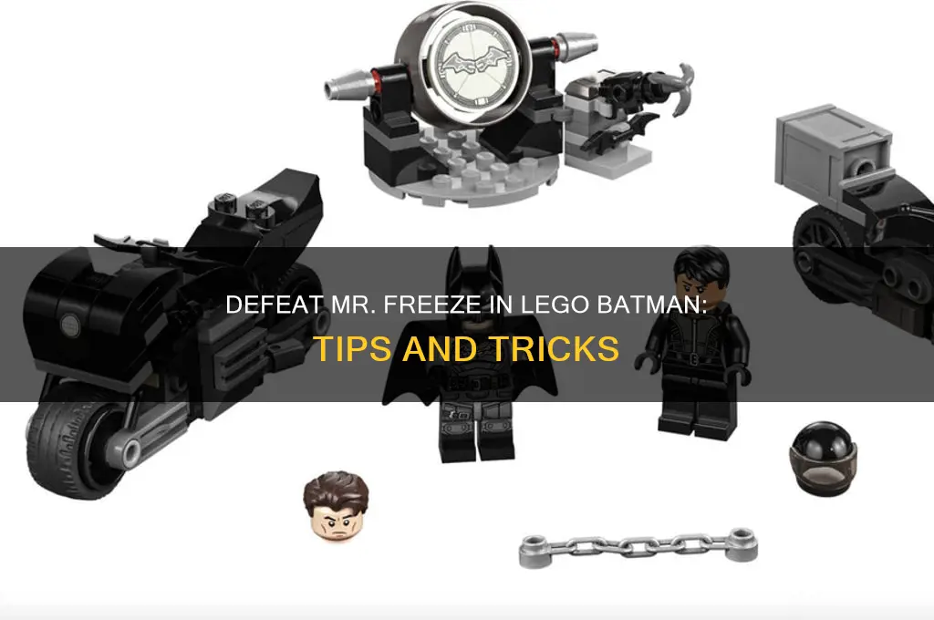 how to get past mr freeze in lego batman