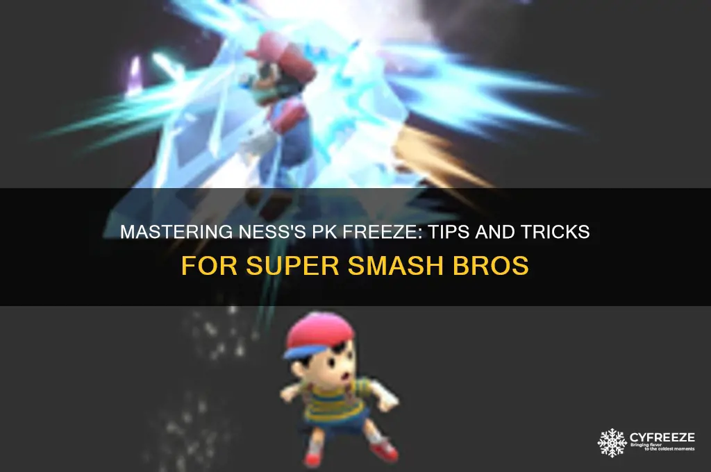 how to get pk freeze for ness