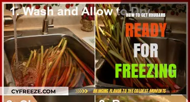 Prepping Rhubarb for Freezing: A Simple Step-by-Step Guide