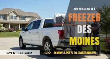 Efficient Ways to Dispose of Your Old Freezer in Des Moines