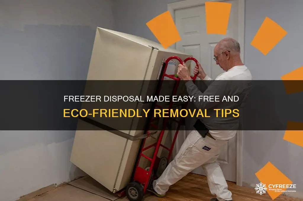 how to get rid of a freezer for free