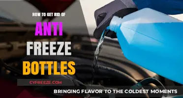Eco-Friendly Ways to Dispose of Anti-Freeze Bottles Safely and Responsibly