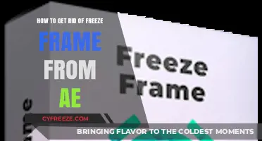 Removing Freeze Frame Effect in After Effects: A Step-by-Step Guide