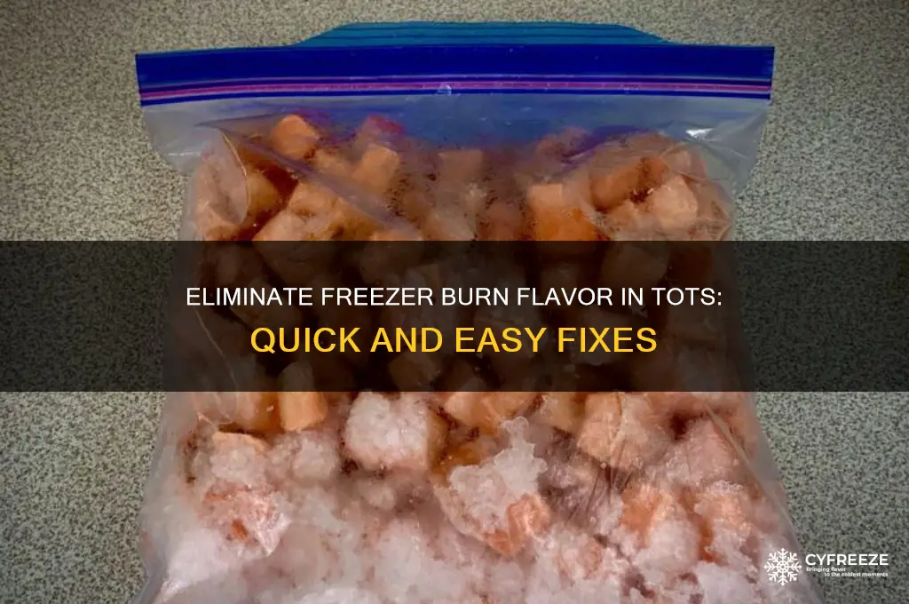 how to get rid of freezer burn flavor in tots