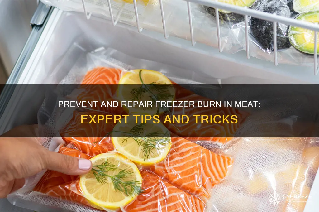 how to get rid of freezer burn in meat