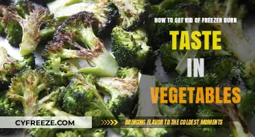 Revive Your Veggies: Eliminating Freezer Burn Taste in Frozen Vegetables