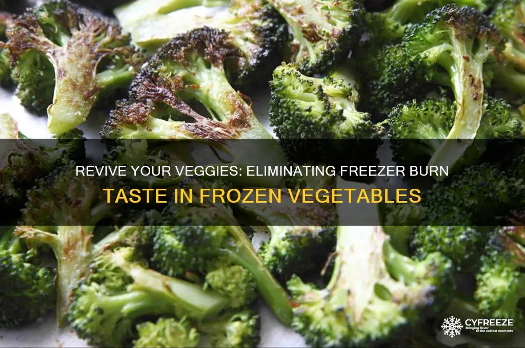 how to get rid of freezer burn taste in vegetables