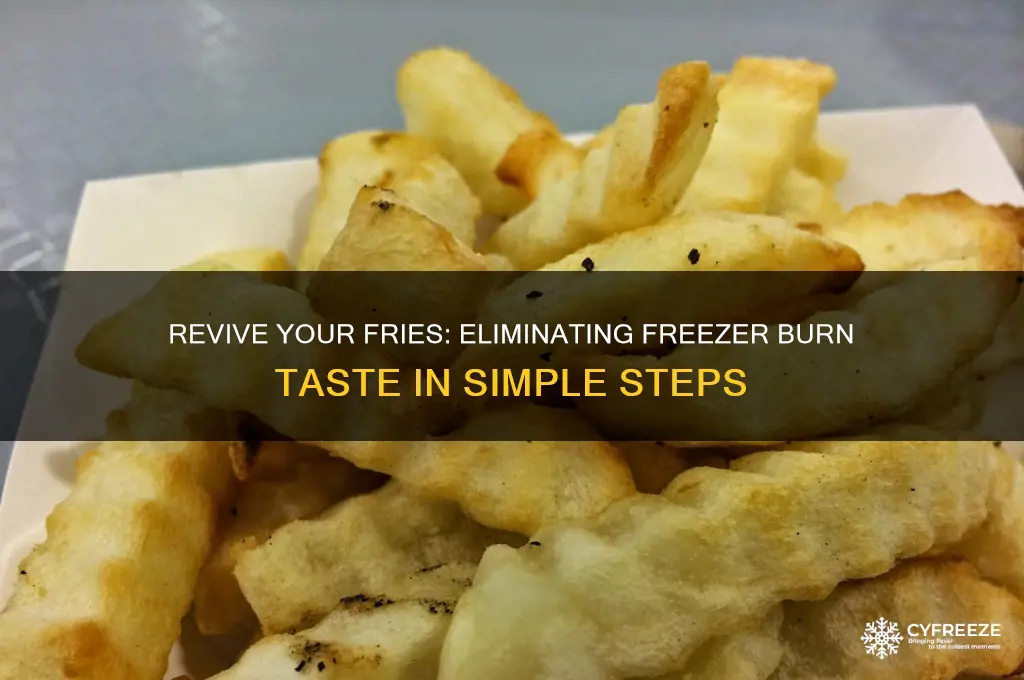 how to get rid of freezer burn taste on fries