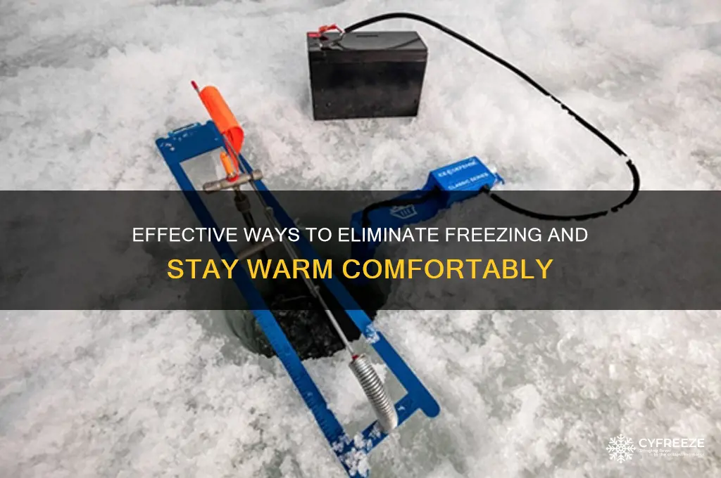 how to get rid of freezing