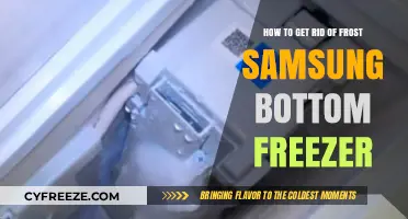 Effective Tips to Remove Frost from Samsung Bottom Freezer