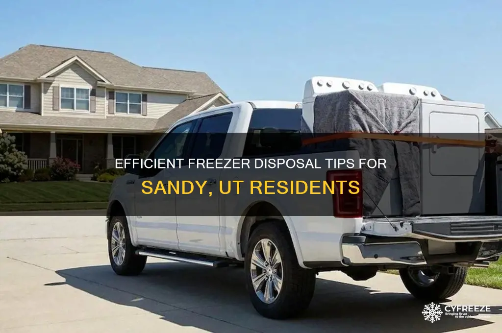 how to get rid of my freezer in sandy ut
