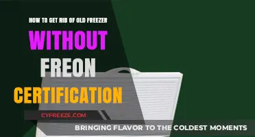 Eco-Friendly Freezer Disposal: Safe Removal Without Freon Certification