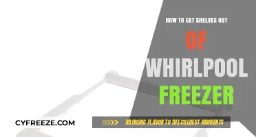 Easy Steps to Remove Shelves from Your Whirlpool Freezer