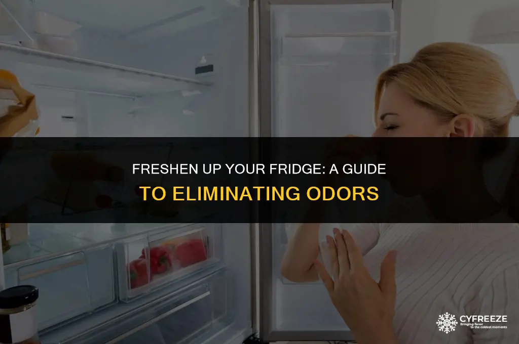 how to get smell out of fridge freezer