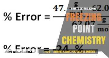 Mastering Chemistry: Discover the Actual Freezing Point Calculation Method