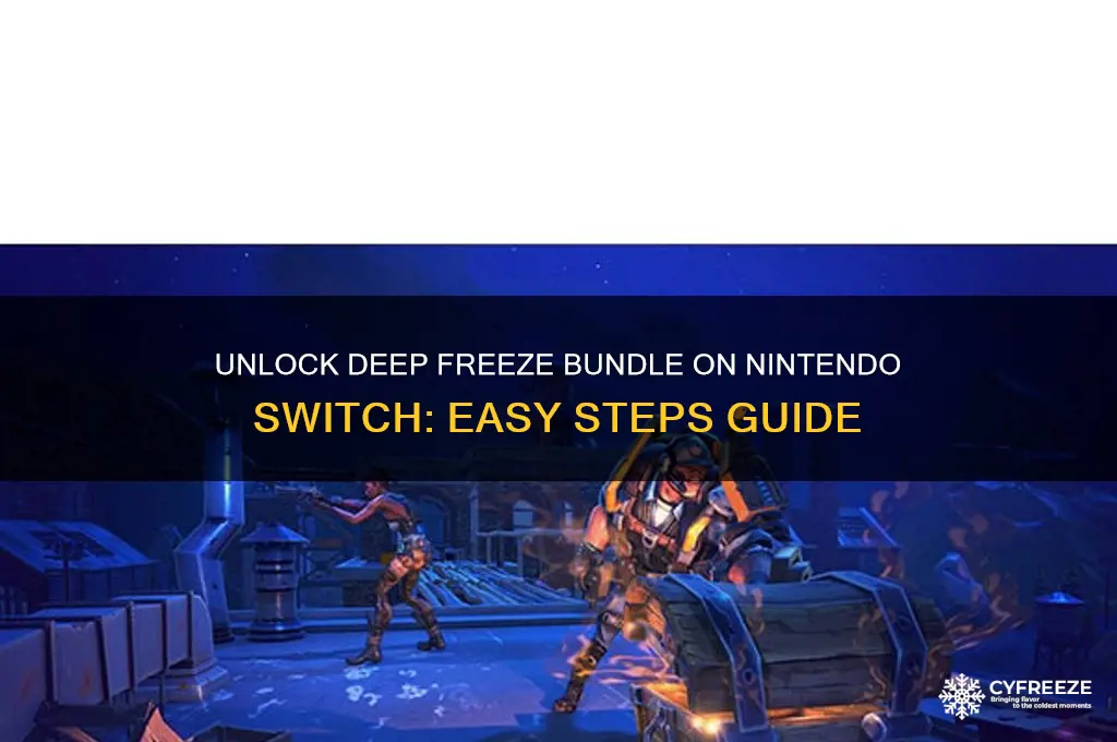 how to get the deep freeze bundle on nintendo switch